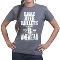 Ladies Bible, Beer & Bullets T-shirt