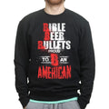 Unisex Bible, Beer & Bullets Sweatshirt
