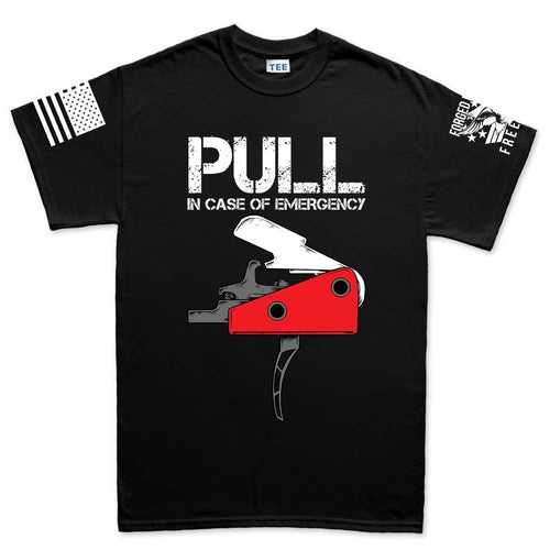Pull In Case Of Emergency Men's T-shirt