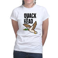 Quack Head Duck Hunter Ladies T-shirt