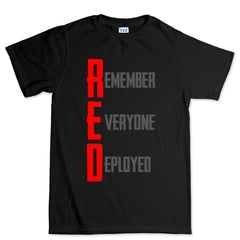 RED Remember Everyone Deployed T-shirt