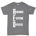 RED Remember Everyone Deployed Men's T-shirt