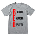 RED Remember Everyone Deployed Men's T-shirt