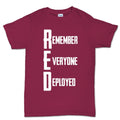 RED Remember Everyone Deployed Men's T-shirt