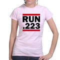 Run .223 Ladies T-shirt