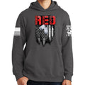 R.E.D Flag & Dog-tags Hoodie