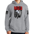 R.E.D Flag & Dog-tags Hoodie