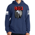 R.E.D Flag & Dog-tags Hoodie