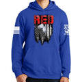 R.E.D Flag & Dog-tags Hoodie