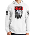 R.E.D Flag & Dog-tags Hoodie