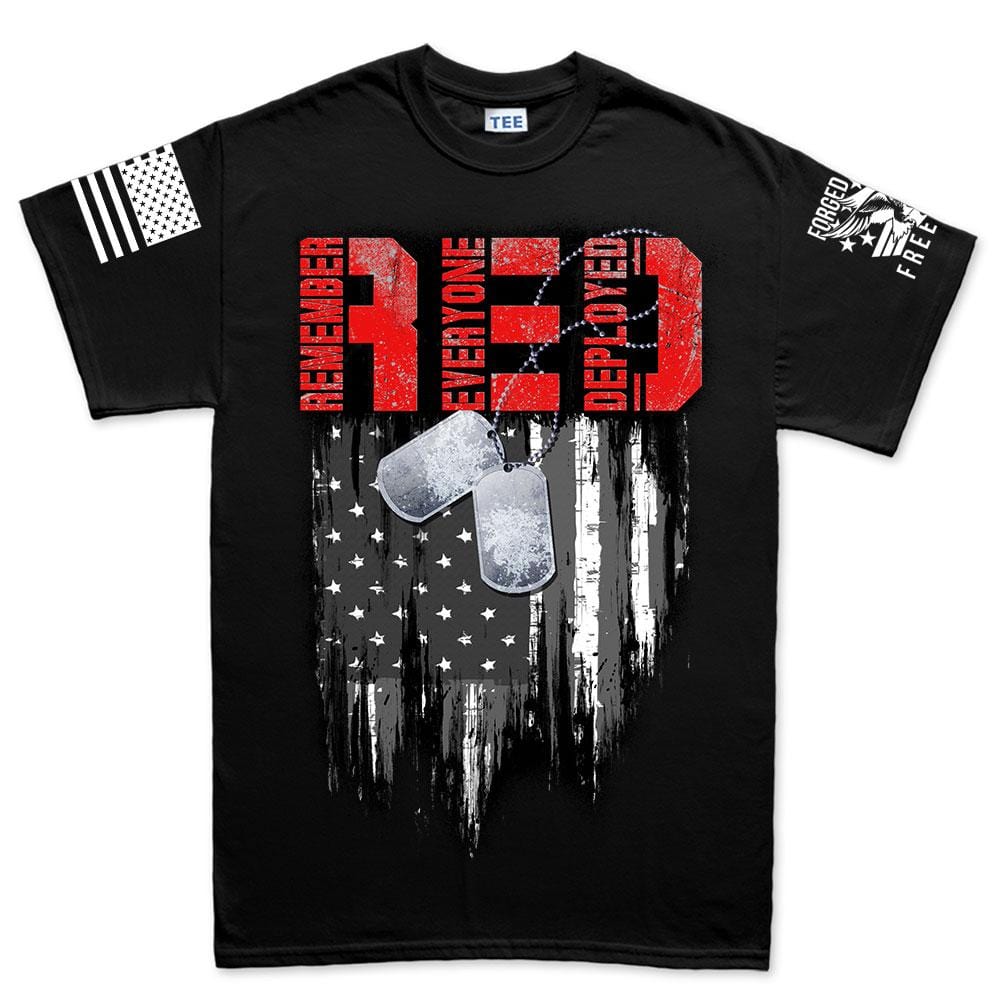 Flag Dog-tags Men's T-shirt – Forged From Freedom