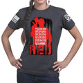 R.E.D. Prayer Ladies T-shirt