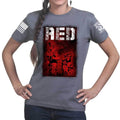 R.E.D. Soldiers Ladies T-shirt