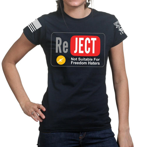 YouTube Reject Ladies T-shirt