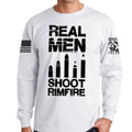 Real Men Shoot Rimfire Long Sleeve T-shirt