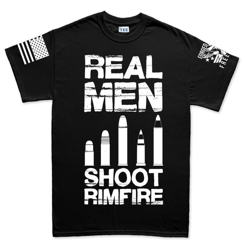Real Men Shoot Rimfire Men's T-shirt