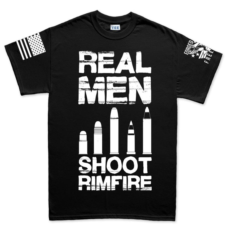Real Men Shoot Rimfire Men's T-shirt