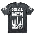 Real Men Shoot Rimfire Men's T-shirt
