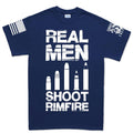 Real Men Shoot Rimfire Men's T-shirt