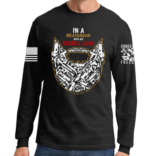 Guns and Beard Long Sleeve T-shirt