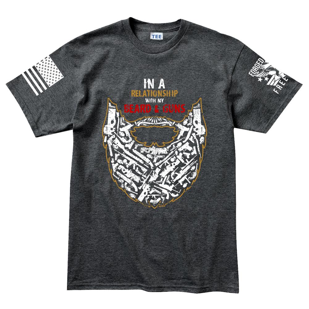 Guns and Beard Men's T-shirt