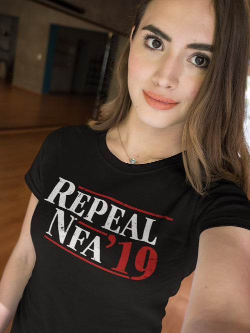 Repeal NFA 19 Ladies T-shirt