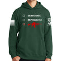 Republicans Democrats AR15 Hoodie