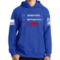 Republicans Democrats AR15 Hoodie