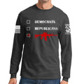 Republicans Democrats AR15 Long Sleeve T-shirt