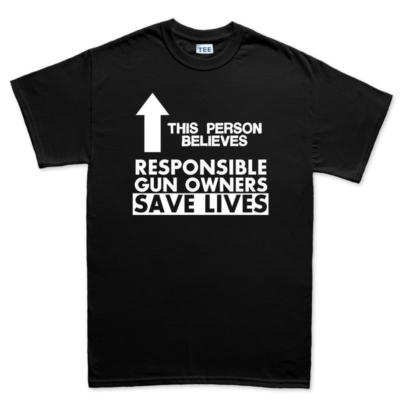 Responsible Gun Owners Men's T-shirt