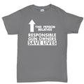 Responsible Gun Owners Men's T-shirt