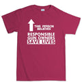 Responsible Gun Owners Men's T-shirt