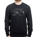 Vintage Revolver Blueprints Sweatshirt