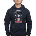 Right to Bear Arms Skull Mens Hoodie