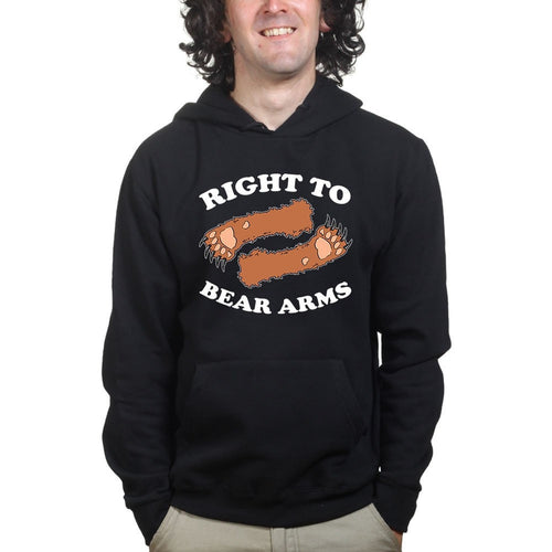 Unisex Right To Arms Bear Hoodie