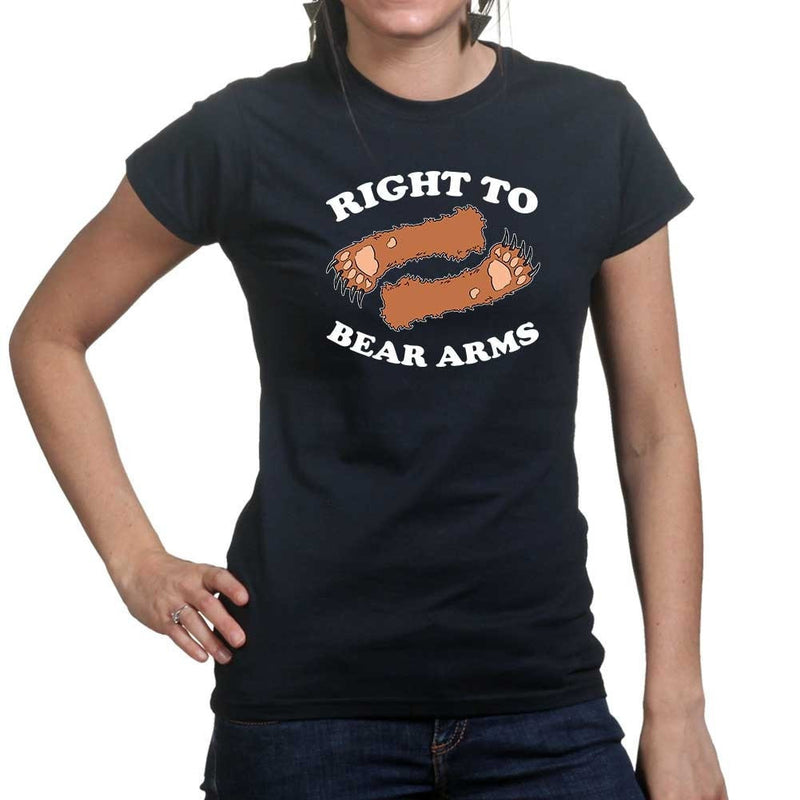 Ladies Right To Arms Bear T-shirt