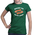 Ladies Right To Arms Bear T-shirt