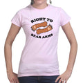 Ladies Right To Arms Bear T-shirt