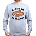 Unisex Right To Arms Bear Sweatshirt