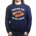Unisex Right To Arms Bear Sweatshirt