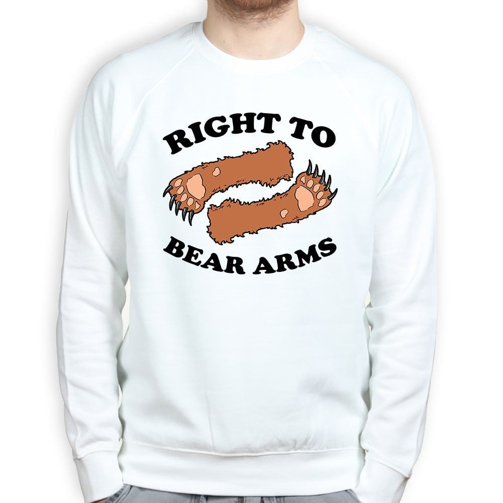 Unisex Right To Arms Bear Sweatshirt