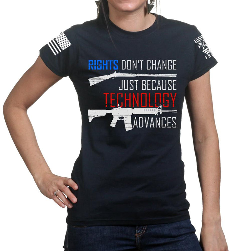 Right's Don't Change Ladies T-shirt