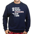Rock Paper Scissors Gun Sweatshirt