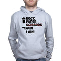 Rock Paper Scissors Gun Hoodie