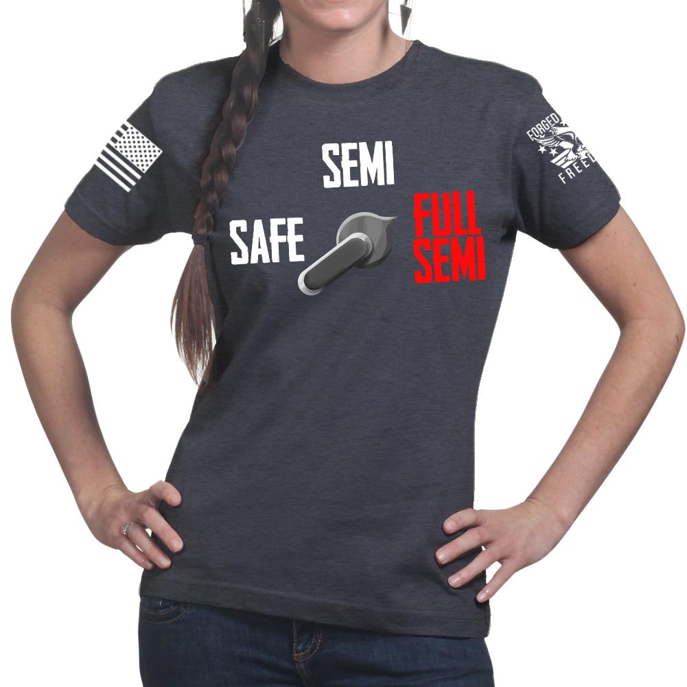 Full Semi Auto Ladies T-shirt