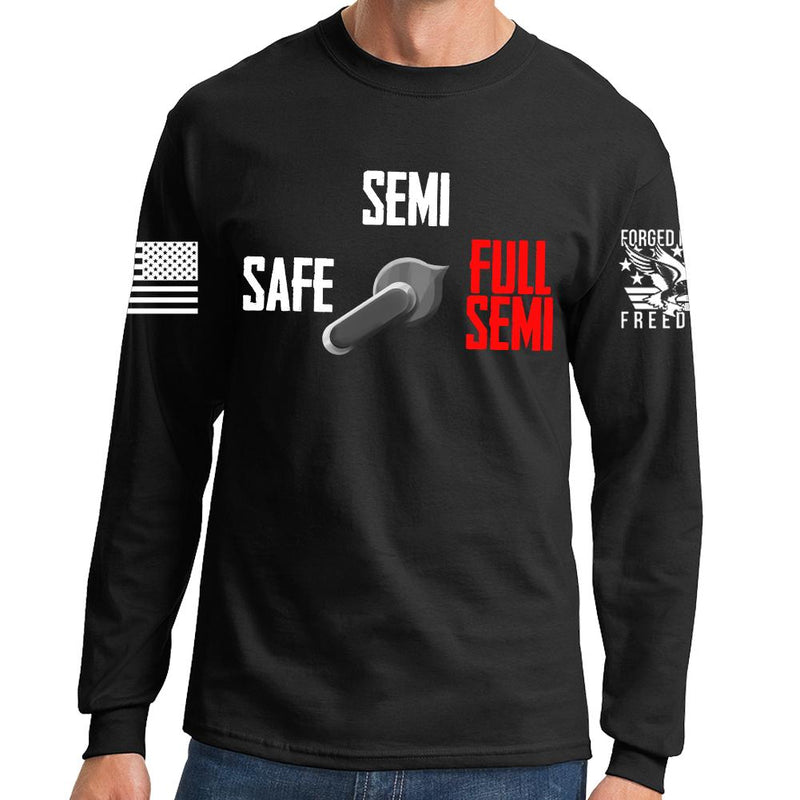 Full Semi Auto Long Sleeve T-shirt