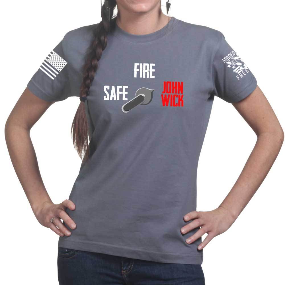 Safe Semi John Wick Ladies T-shirt