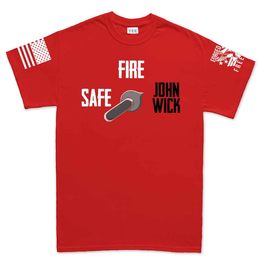 Safe Semi John Wick Men s T shirt Forged From Freedom