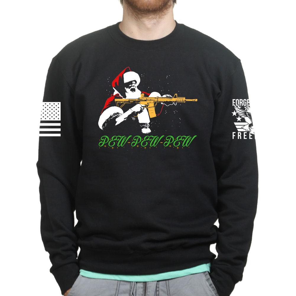 Pew Pew Santa Sweatshirt
