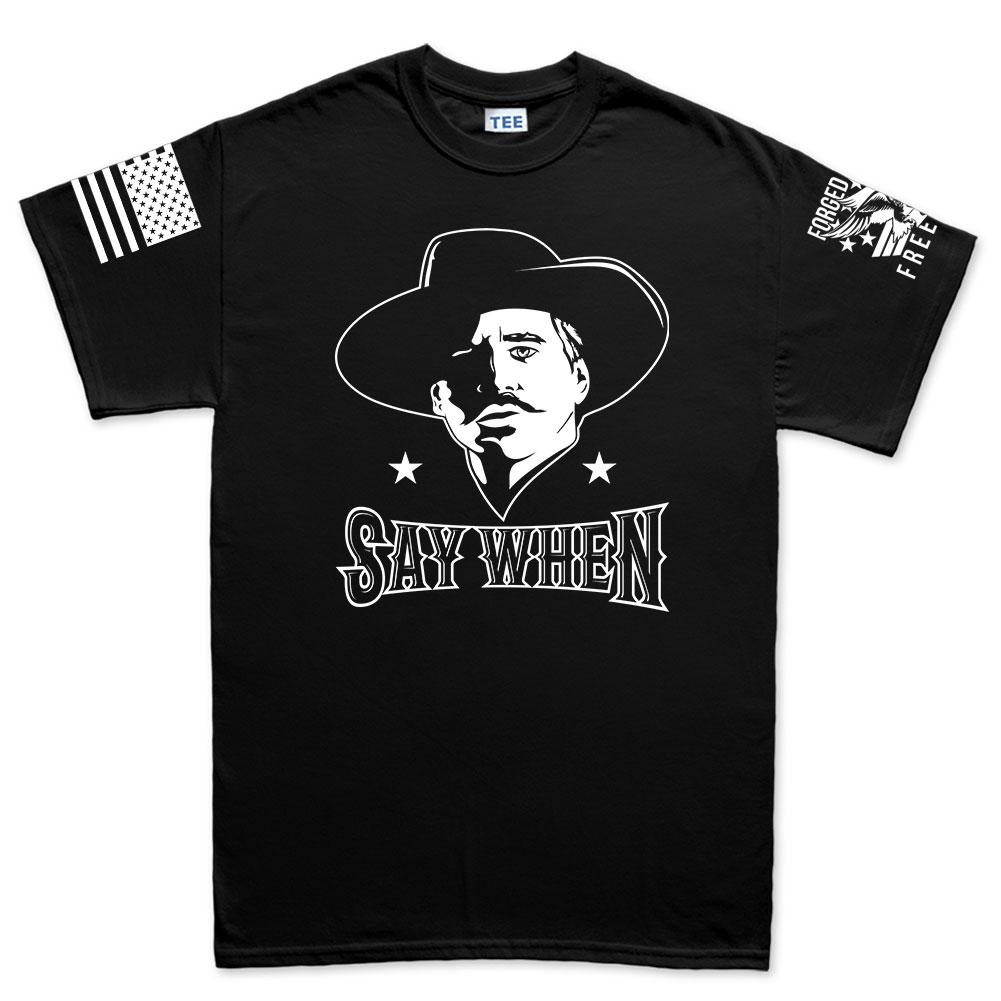 Say When Men's T-shirt